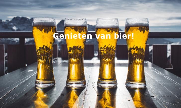 Genieten van bier
